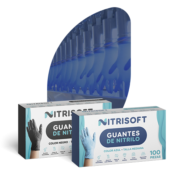guantes de nitrilo